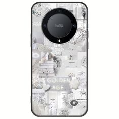 Aesthetic White Honor Magic 5 Lite 5G Black TPU (Μαύρη Σιλικόνη)