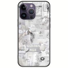 Aesthetic White iPhone 15 Pro Black TPU (Μαύρη Σιλικόνη)