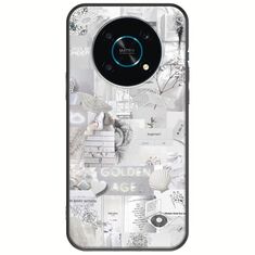 Aesthetic White Honor Magic 4 Lite 5G Black TPU (Μαύρη Σιλικόνη)