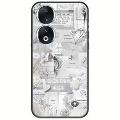 Aesthetic White Honor 90 5G Black TPU (Μαύρη Σιλικόνη)