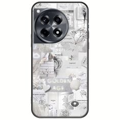 Aesthetic White OnePlus 12 5G Black TPU (Μαύρη Σιλικόνη)