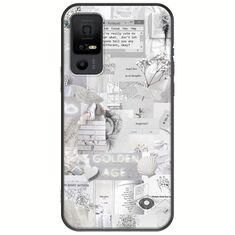 Aesthetic White TCL 40 NXTPAPER 5G Black TPU (Μαύρη Σιλικόνη)