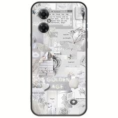 Aesthetic White Xiaomi Poco M4 5G Black TPU (Μαύρη Σιλικόνη)