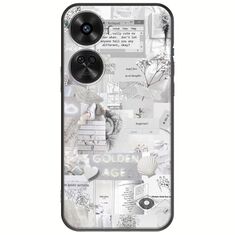 Aesthetic White Huawei Nova 12 SE Black TPU (Μαύρη Σιλικόνη)