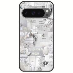 Aesthetic White Google Pixel 9 Pro XL 5G Black TPU (Μαύρη Σιλικόνη)