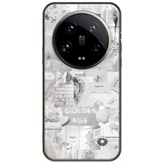 Aesthetic White Xiaomi 14 Ultra 5G Black TPU (Μαύρη Σιλικόνη)