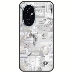 Aesthetic White Honor 200 5G Black TPU (Μαύρη Σιλικόνη)