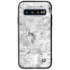 Aesthetic White Samsung Galaxy S10 Groove TPU (Tempered Glass και TPU)