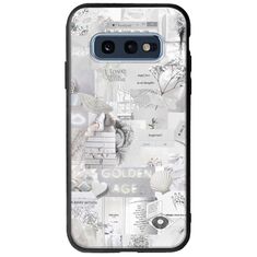Aesthetic White Samsung Galaxy S10e Groove TPU (Tempered Glass και TPU)