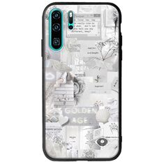 Aesthetic White Huawei P30 Pro Groove TPU (Tempered Glass και TPU)