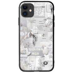 Aesthetic White iPhone 11 Groove TPU (Tempered Glass και TPU)