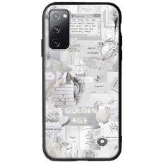 Aesthetic White Samsung Galaxy S20 Groove TPU (Tempered Glass και TPU)