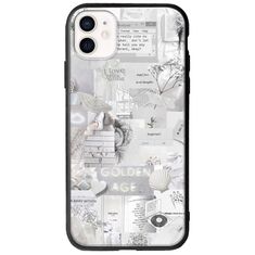 Aesthetic White iPhone 12 mini Groove TPU (Tempered Glass και TPU)