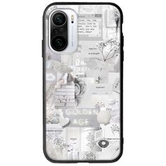 Aesthetic White Xiaomi Poco F3 Groove TPU (Tempered Glass και TPU)