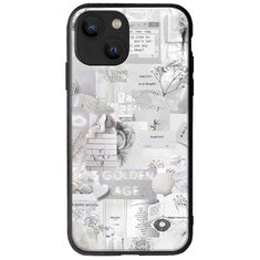 Aesthetic White iPhone 13  Groove TPU (Tempered Glass και TPU)