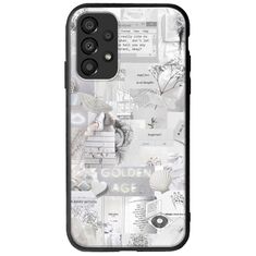 Aesthetic White Samsung Galaxy A33 5G Groove TPU (Tempered Glass και TPU)