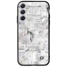 Aesthetic White Samsung Galaxy A54 5G Groove TPU (Tempered Glass και TPU)