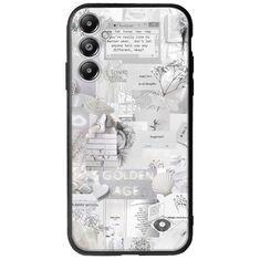 Aesthetic White Samsung Galaxy A05s Groove TPU (Tempered Glass και TPU)