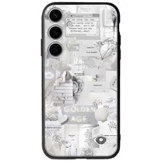 Aesthetic White Samsung Galaxy A35 5G Groove TPU (Tempered Glass και TPU)