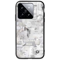 Aesthetic White Xiaomi 14T 5G Groove TPU (Tempered Glass και TPU)