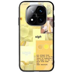 Aesthetic Yellow Xiaomi Redmi Note 14 Pro+ 5G Groove TPU (Tempered Glass και TPU)