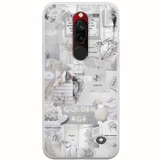 Aesthetic White Xiaomi Redmi 8 Flexible TPU (Διάφανη Σιλικόνη)