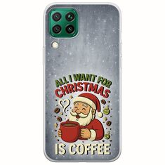All I Want For Christmas Is - Coffee Huawei P40 Lite Flexible TPU (Διάφανη Σιλικόνη)