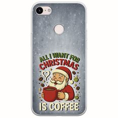 All I Want For Christmas Is - Coffee Google Pixel 3 Flexible TPU (Διάφανη Σιλικόνη)