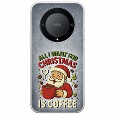 All I Want For Christmas Is - Coffee Honor Magic 5 Lite 5G Flexible TPU (Διάφανη Σιλικόνη)