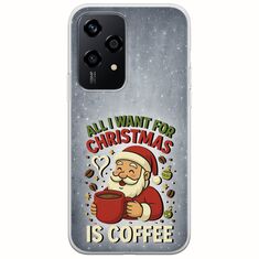 All I Want For Christmas Is - Coffee Honor 200 Lite 5G Flexible TPU (Διάφανη Σιλικόνη)