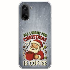All I Want For Christmas Is - Coffee OnePlus Nord CE5 5G Flexible TPU (Διάφανη Σιλικόνη)