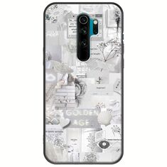 Aesthetic White Xiaomi Redmi Note 8 Pro Black TPU (Μαύρη Σιλικόνη)