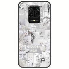 Aesthetic White Xiaomi Redmi Note 9S / 9 Pro / 9 Pro Max Black TPU (Μαύρη Σιλικόνη)