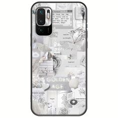 Aesthetic White Xiaomi Redmi Note 10 5G Black TPU (Μαύρη Σιλικόνη)