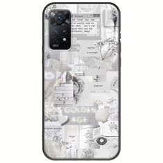 Aesthetic White Xiaomi Redmi Note 11 Pro 4G / 5G Black TPU (Μαύρη Σιλικόνη)
