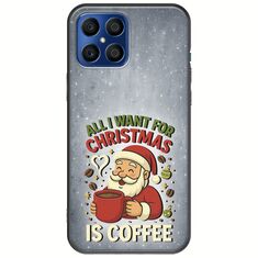 All I Want For Christmas Is - Coffee Honor X8 Black TPU (Μαύρη Σιλικόνη)