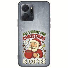 All I Want For Christmas Is - Coffee Honor X7a Black TPU (Μαύρη Σιλικόνη)