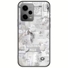 Aesthetic White Xiaomi Redmi Note 12 5G Black TPU (Μαύρη Σιλικόνη)