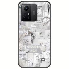 Aesthetic White Xiaomi Redmi Note 12S Black TPU (Μαύρη Σιλικόνη)