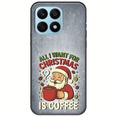 All I Want For Christmas Is - Coffee Honor X8a Black TPU (Μαύρη Σιλικόνη)