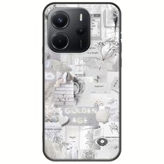 Aesthetic White Xiaomi Redmi Note 14 4G Black TPU (Μαύρη Σιλικόνη)