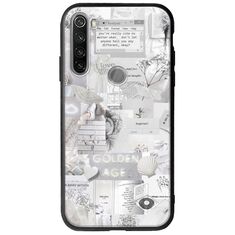 Aesthetic White Xiaomi Redmi Note 8T Groove TPU (Tempered Glass και TPU)