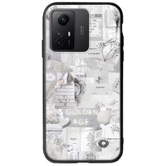 Aesthetic White Xiaomi Redmi Note 12S Groove TPU (Tempered Glass και TPU)