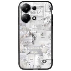 Aesthetic White Xiaomi Redmi Note 13 4G Groove TPU (Tempered Glass και TPU)