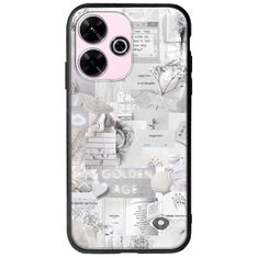 Aesthetic White Xiaomi Redmi 13 4G Groove TPU (Tempered Glass και TPU)