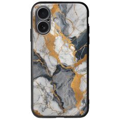 The Marble Collection - Artistic iPhone 17 Groove TPU (Tempered Glass και TPU)