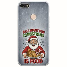 All I Want For Christmas Is - Food Huawei P9 Lite Mini Flexible TPU (Διάφανη Σιλικόνη)