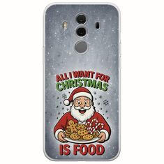 All I Want For Christmas Is - Food Huawei Mate 10 Pro Flexible TPU (Διάφανη Σιλικόνη)