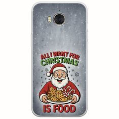 All I Want For Christmas Is - Food Huawei Y6 2017 Flexible TPU (Διάφανη Σιλικόνη)