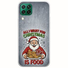 All I Want For Christmas Is - Food Huawei P40 Lite Flexible TPU (Διάφανη Σιλικόνη)